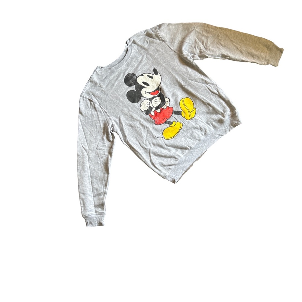 Disney Mickey Mouse Gray Sweatshirt for Kids